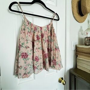 Vintage Floral Blouse